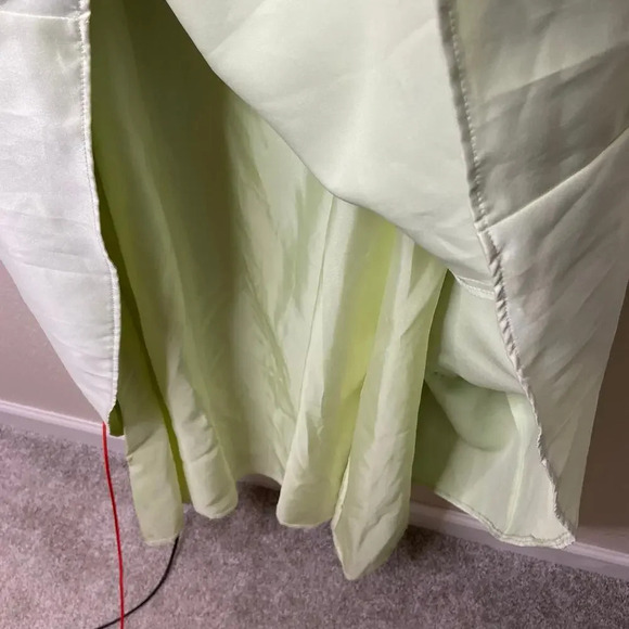 Vintage Y2K Scott  McClintock Green Prom Dress 12 - Picture 11 of 12